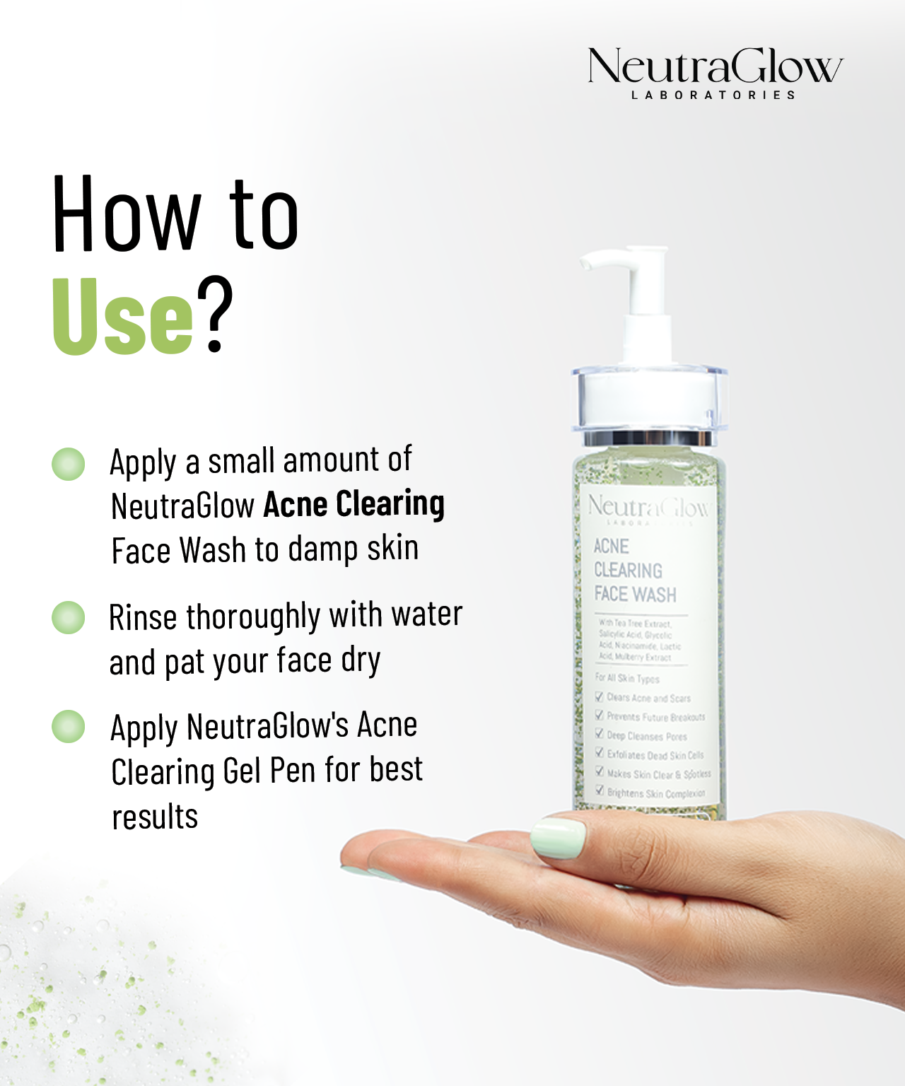 Acne Clearing Face Wash