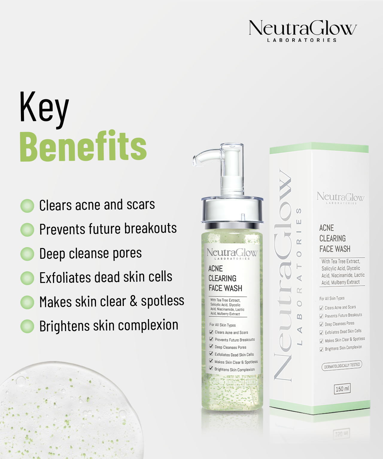Acne Clearing Face Wash