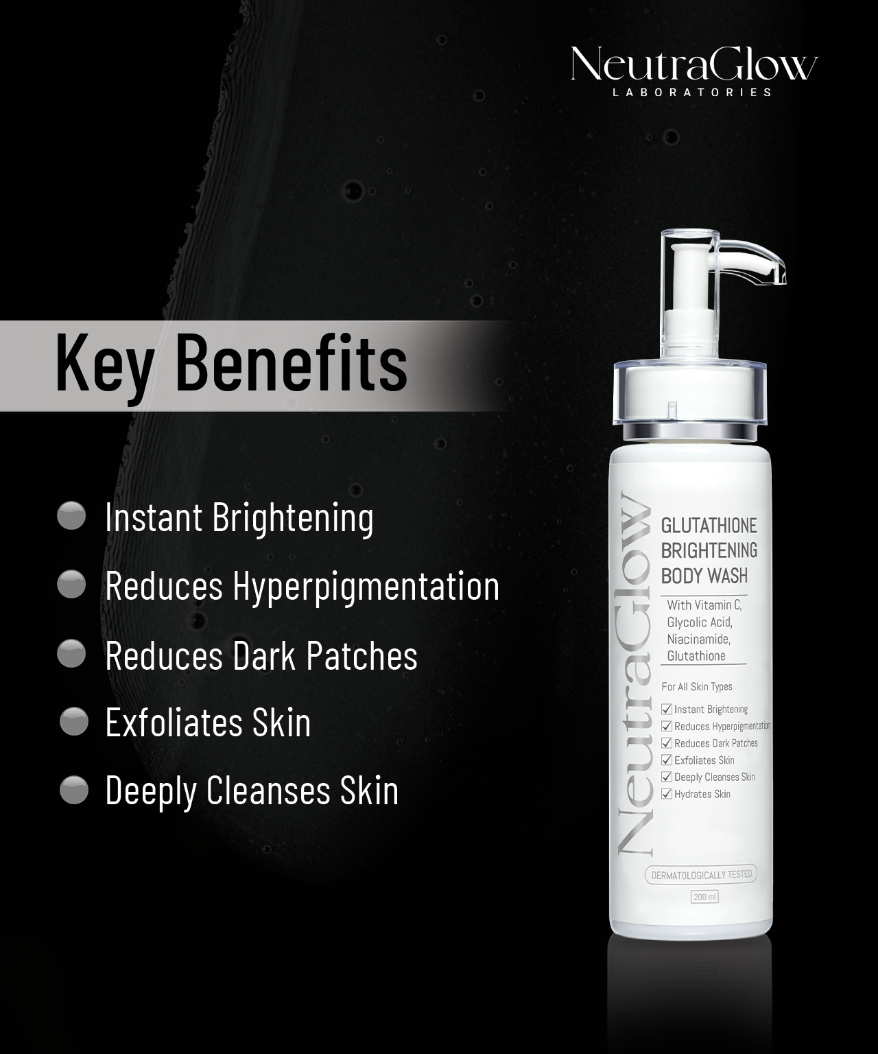 Glutathione Brightening Body Wash