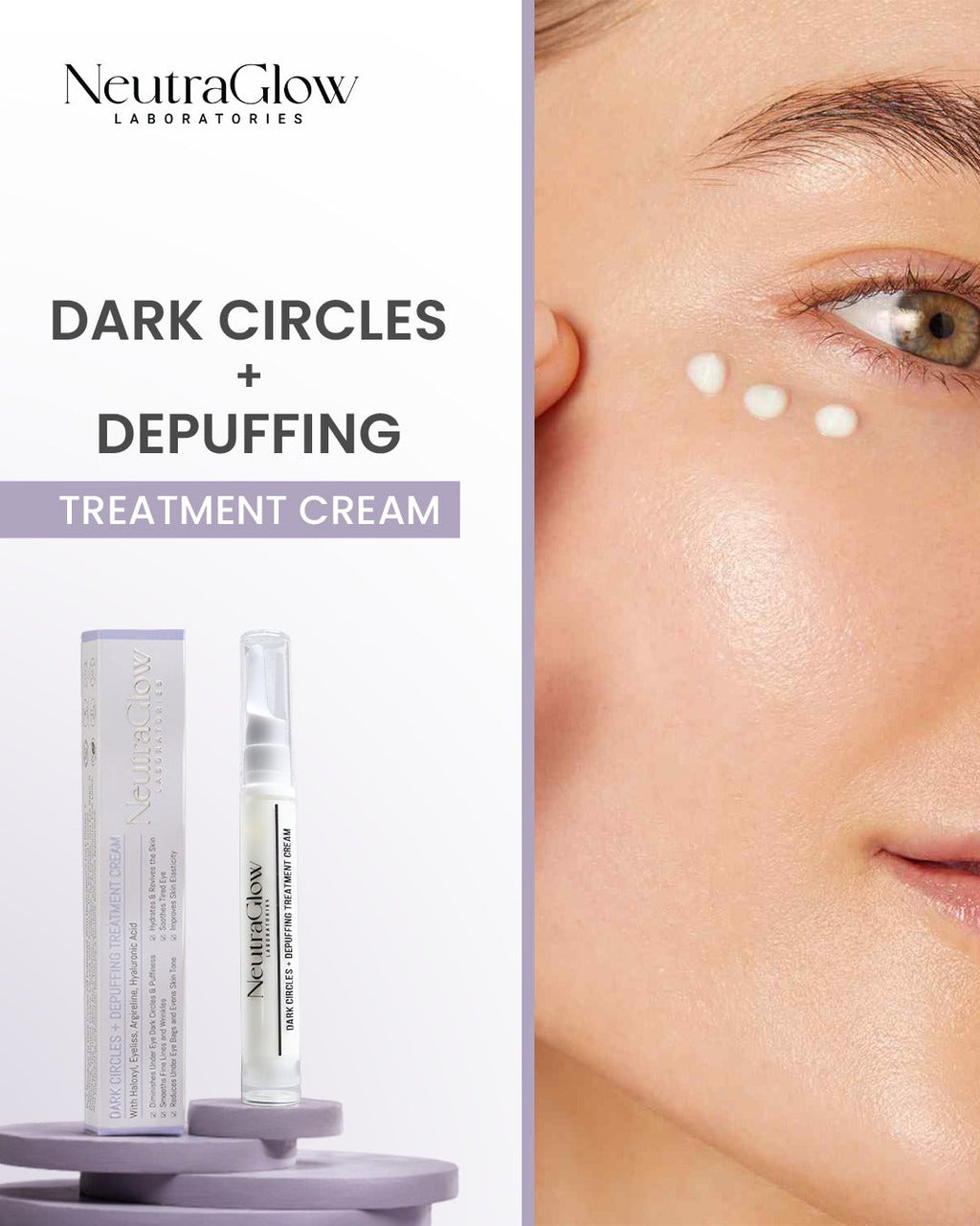 Dark Circles + Depuffing Treatment Cream